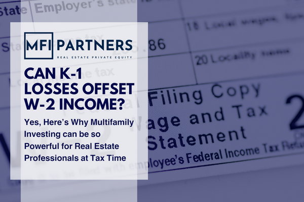 Can K-1 Losses Offset W-2 Income at Tax Time